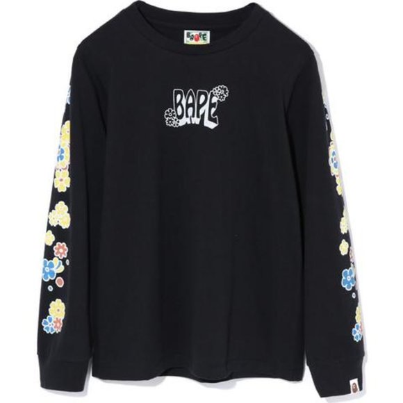 Bape Tops - Bape Flower Tee